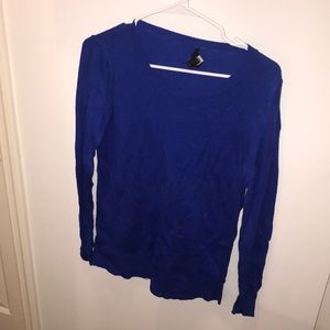 Mission royal blue sweater